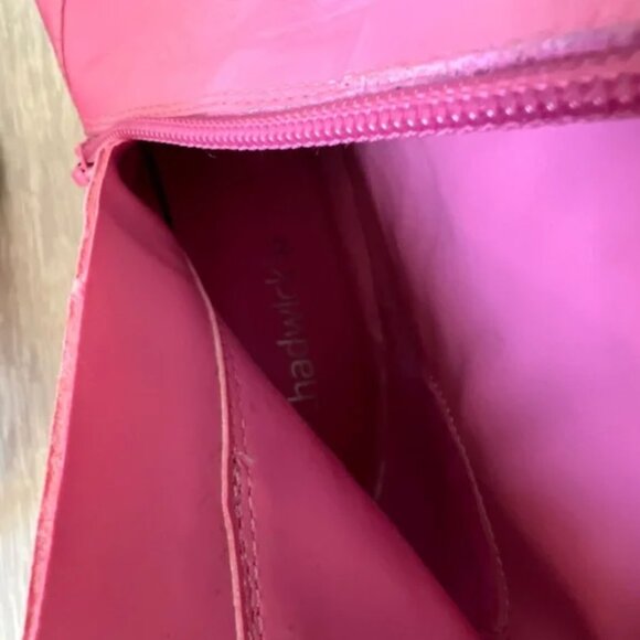 Vintage Chadwick Pink Leather Ankle Boots US 5 - Picture 7 of 7